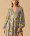 WINGS OF A DREAM WOVEN MINI DRESS