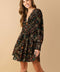 FINDING MYSELF VELVET WOVEN MINI DRESS