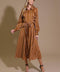 FOREVER YOUR GIRL WOVEN MIDI DRESS