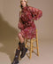 ARTISTIC ESSENCE WOVEN MINI DRESS
