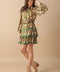 OPEN PATH WOVEN MINI DRESS