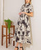 ALL YOU DO WOVEN MIDI DRESS