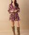 EFFORTLESS SELECTION WOVEN MINI DRESS