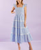 SWING OF THINGS WOVEN MIDI DRESS