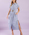 WOULD'VE BEEN THE ONE WOVEN MIDI DRESS