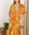 BUDDING HEARTS WOVEN MIDI DRESS