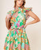 SHINE WITH ME WOVEN MINI DRESS