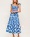 LOST IN THE DETAILS WOVEN MIDI DRESS