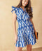 A PERFECT MATCH WOVEN MINI DRESS