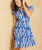 A PERFECT MATCH WOVEN MINI DRESS