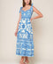 THE GARDEN'S SECRET WOVEN MIDI DRESS