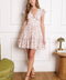 RADIANT RIVIERA WOVEN MINI DRESS