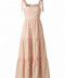IMAGINE THAT GREEN PINK PLAID MIDI DRESS