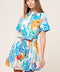 GARDEN SOCIAL WOVEN MINI DRESS