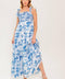 WHEN IN ROME WOVEN MIDI DRESS