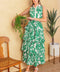 PARK AVENUE WOVEN WOVEN MIDI DRESS