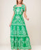 SWEET LIKE GREEN WOVEN MAXI DRESS