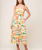 ROAMING AROUND WOVEN MIDI DRESS