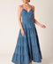SUNDAY BEST CHAMBRAY MIDI DRESS