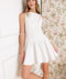 PALM PICNIC WOVEN MINI DRESS