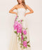 CAUGHT IN THE BREEZE FLORAL WOVEN MAXI DRESS