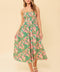 STORYTELLING WOVEN MIDI DRESS