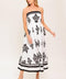 MYSTIC TWILIGHT WOVEN MDI DRESS