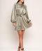 MOONRISE HAZE WOVEN MINI DRESS