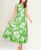 GARDEN GODDESS WOVEN MIDI DRESS