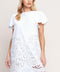 ALL THE RIGHT REASONS WOVEN EYELET DRESS
