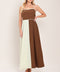 SIENNA FORM WOVEN MIDI DRESS