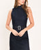 DEEP INDIGO POISE DENIM MINI DRESS