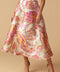 IN THE STILLNESS WOVEN MIDI SKIRT