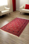 Terkaman Tribal Afghan Oriental Rug, size 3' 8" x 6' 3" (Y)