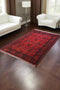 Terkaman Tribal Afghan Oriental Rug, size 4' 1" x 6' 6"