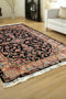 Exquisite 100% Silk Persian Design Rug – Elegant and Luxurious, size 6' 7" x 9' 9"