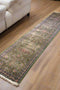 Exquisite 100% Silk Persian Design Rug – Elegant and Luxurious, size 2' 7" x 12' 9" (H)