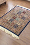 Exquisite 100% Silk Persian Bakhtiar Rug – Elegant and Luxurious, size 2' 6"x 4"