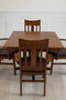 Mission Oak Square Dining Table & Arm chair Set - 42"