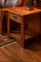 Mission Oak 1 Drawer Inlay End Table - Model A24