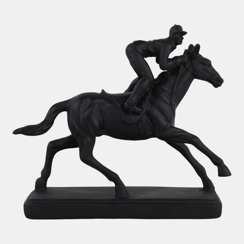 Horse w/ Jockey Figure