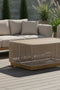 Alpine Teak outdoor collection Beige Rope Coffee table