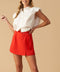 OFF TO TOMORROW WOVEN SKORT