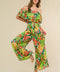 DARING HEART WOVEN JUMPSUIT