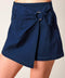 TAKING TIME OFF DENIM WOVEN SKORT