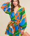 THIS IS YOUR SIGN WOVEN ROMPER