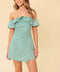 YOURS TO KEEP NAVY WOVEN ROMPER