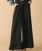 SWEET HARMONY BLACK WOVEN PANTS
