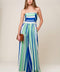 RIVERSIDE SIPS WOVEN JUMPSUIT