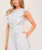 SUNNY MOOD WOVEN ROMPER